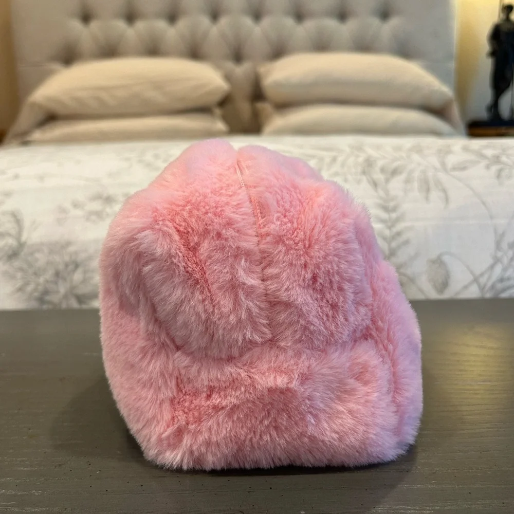 Skinny Dip X SpongeBob SquarePants Patrick Star Fuzzy Cosmetic Bag